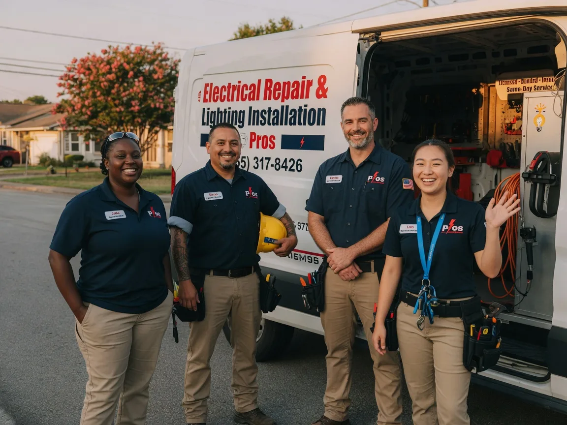 Licensed Electrician company in Hitchcock, TX
